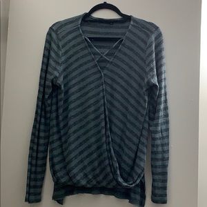 Final Touch Long Sleeve Stripped Shirt